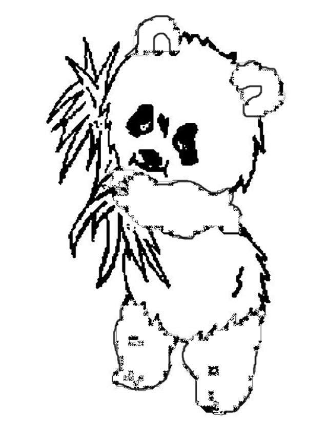 Coloring page: Panda (Animals) #12451 - Free Printable Coloring Pages