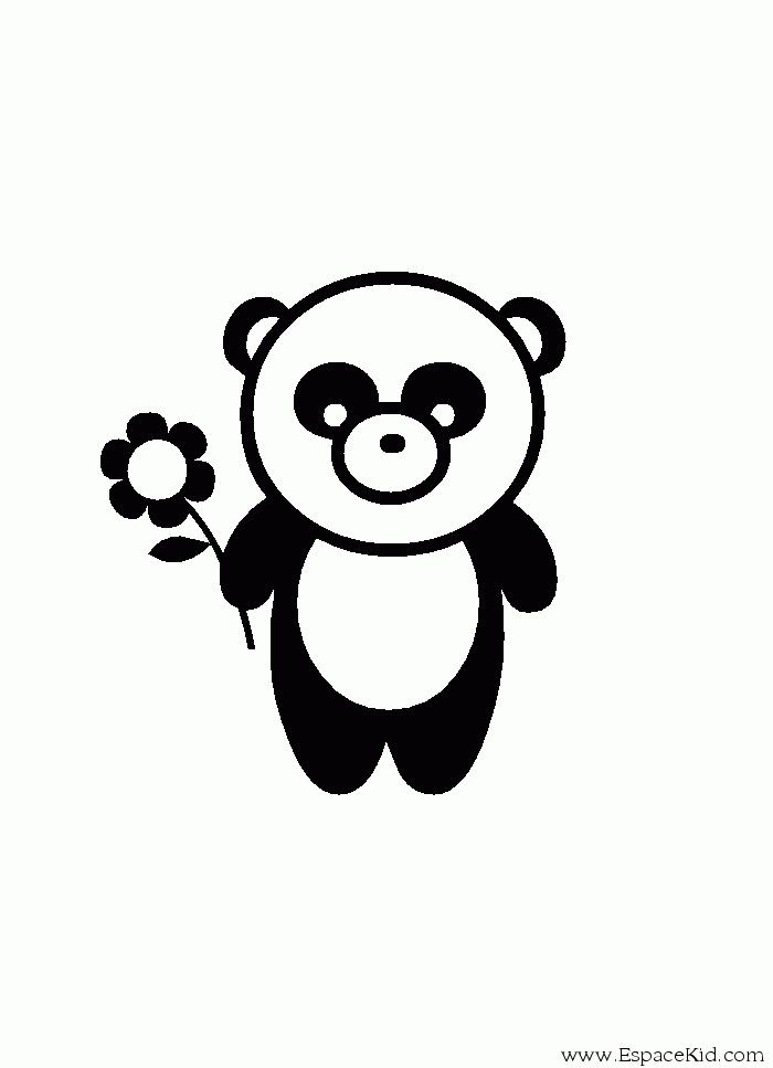 Coloring page: Panda (Animals) #12461 - Free Printable Coloring Pages