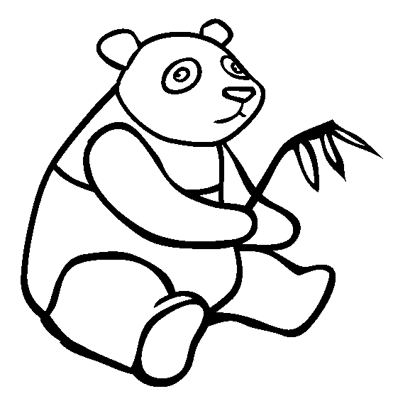 Coloring page: Panda (Animals) #12467 - Free Printable Coloring Pages