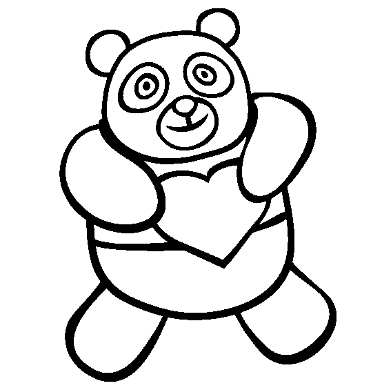 Coloring page: Panda (Animals) #12471 - Free Printable Coloring Pages