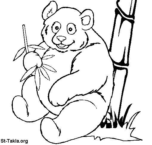 Coloring page: Panda (Animals) #12475 - Free Printable Coloring Pages