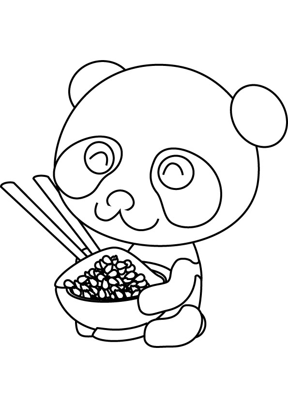 Coloring page: Panda (Animals) #12494 - Free Printable Coloring Pages