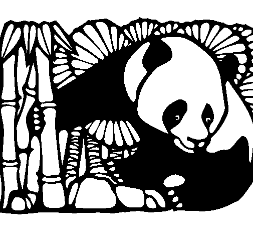 Coloring page: Panda (Animals) #12497 - Free Printable Coloring Pages