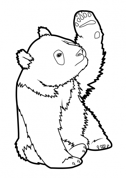 Coloring page: Panda (Animals) #12503 - Free Printable Coloring Pages