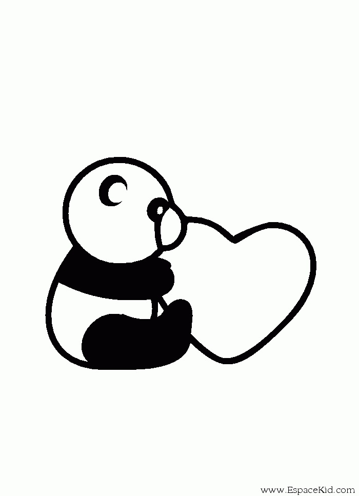 Coloring page: Panda (Animals) #12505 - Free Printable Coloring Pages