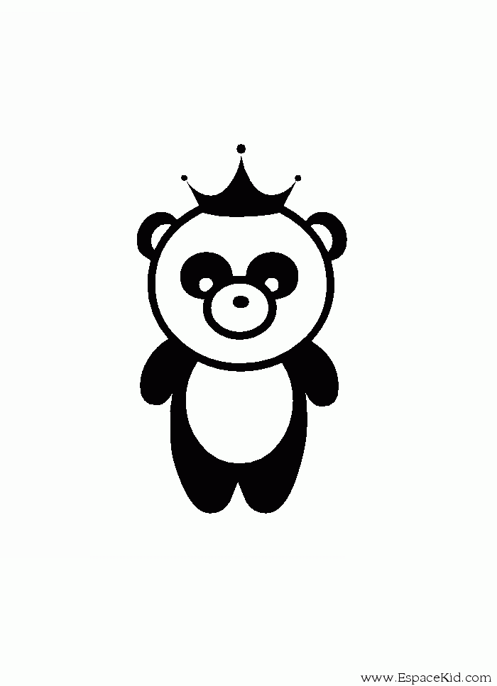 Coloring page: Panda (Animals) #12581 - Free Printable Coloring Pages