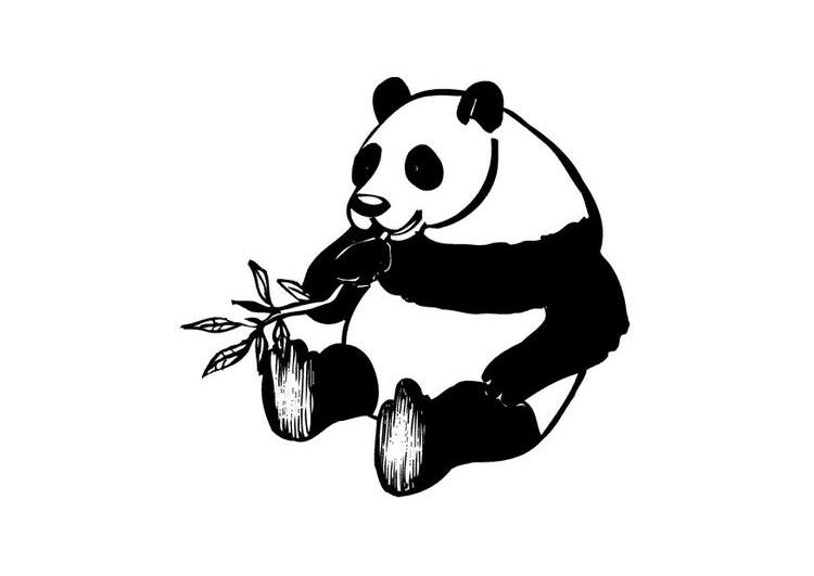 Coloring page: Panda (Animals) #12586 - Free Printable Coloring Pages