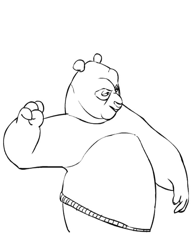 Coloring page: Panda (Animals) #12618 - Free Printable Coloring Pages