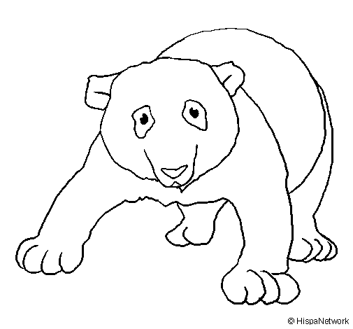 Coloring page: Panda (Animals) #12621 - Free Printable Coloring Pages