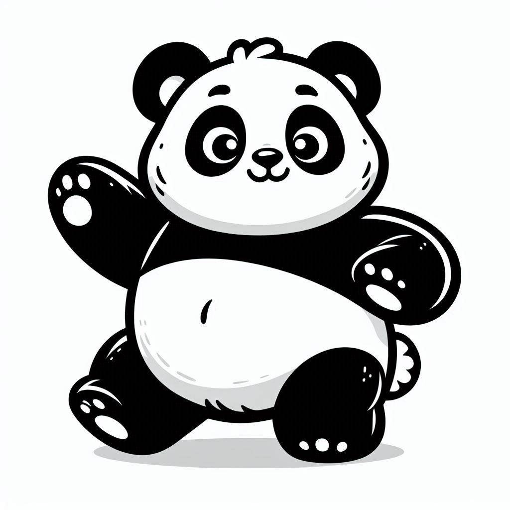 Free printable Panda coloring page #216956 from Animals collection