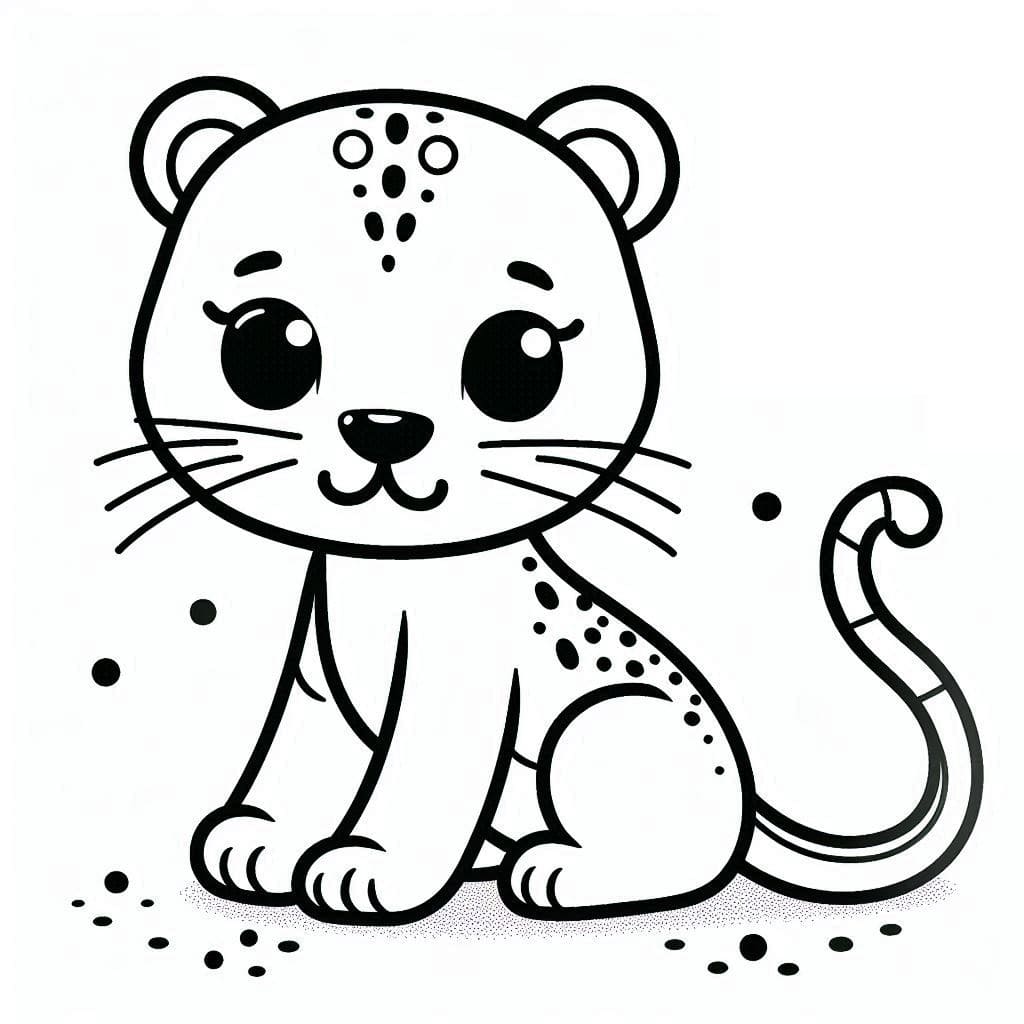 Free printable Panther coloring page #214421 from Animals collection