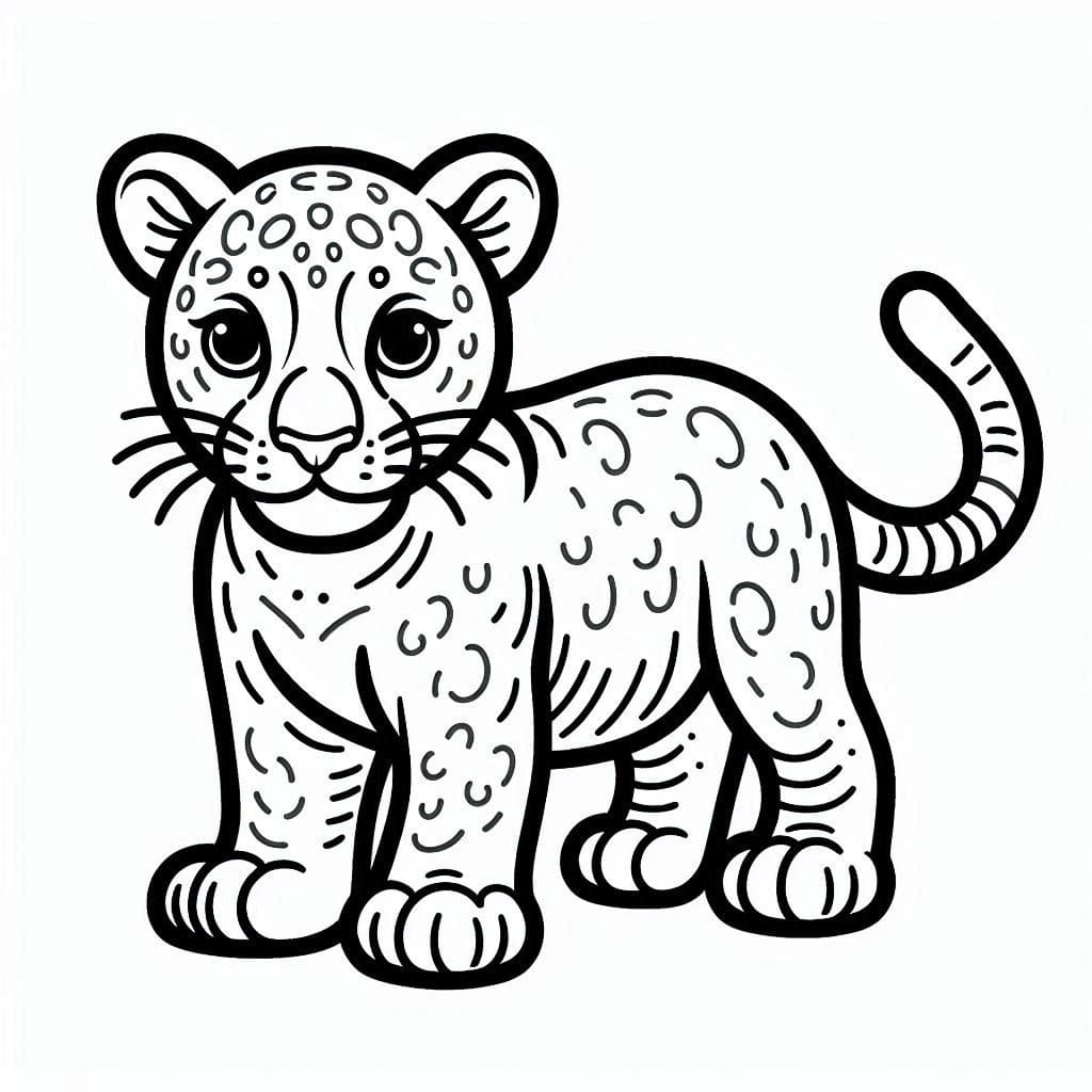 Free printable Panther coloring page #214430 from Animals collection