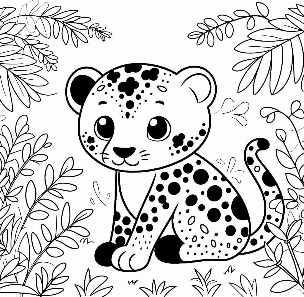 Free printable Panther coloring page #214434 from Animals collection