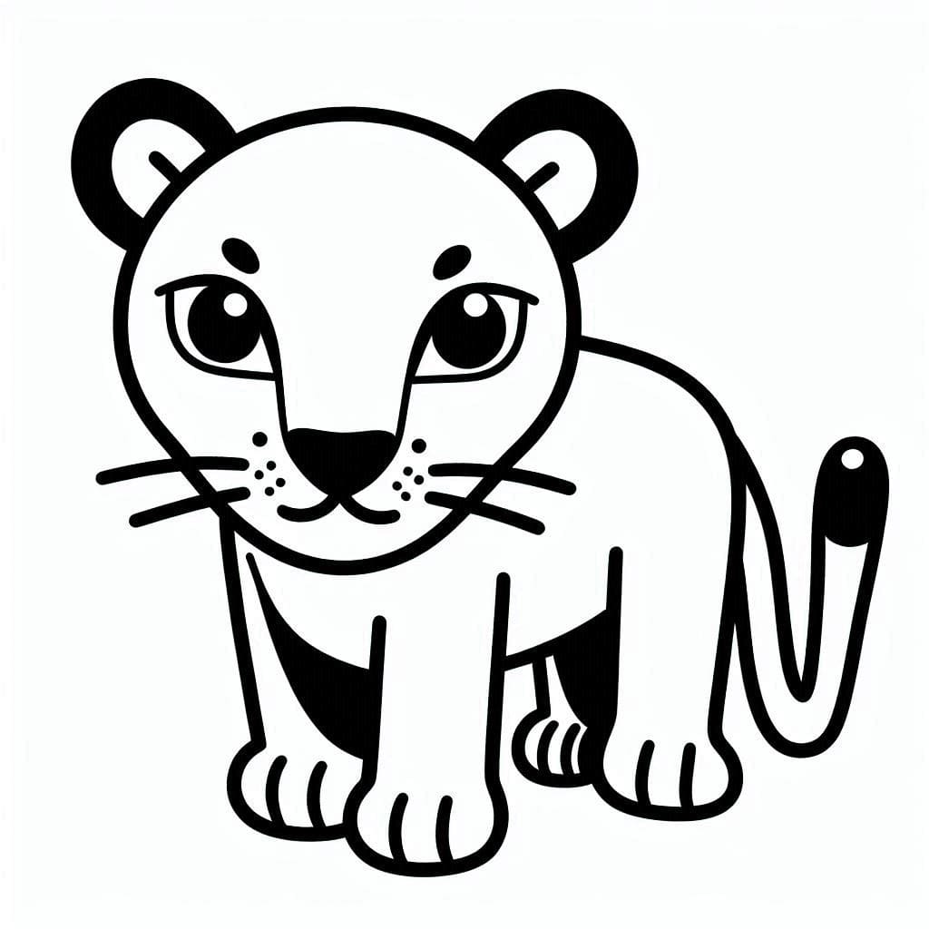 Free printable Panther coloring page #214437 from Animals collection