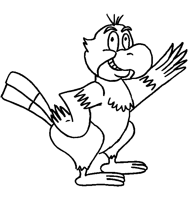 Coloring page: Parrot (Animals) #16083 - Free Printable Coloring Pages