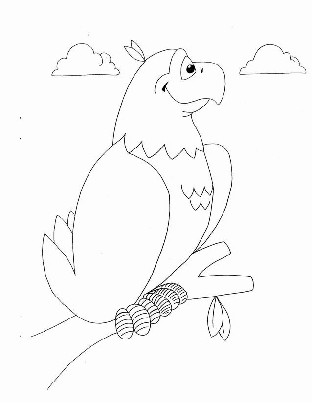 Coloring page: Parrot (Animals) #16171 - Free Printable Coloring Pages