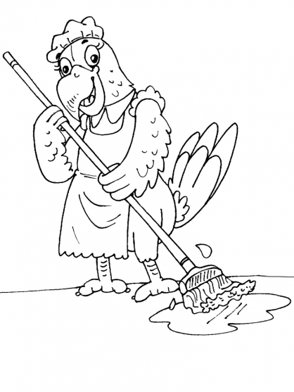 Coloring page: Parrot (Animals) #16243 - Free Printable Coloring Pages