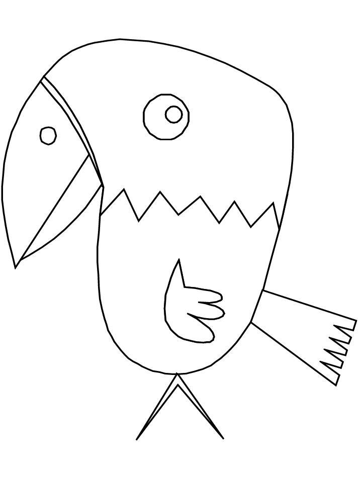 Coloring page: Parrot (Animals) #16254 - Free Printable Coloring Pages