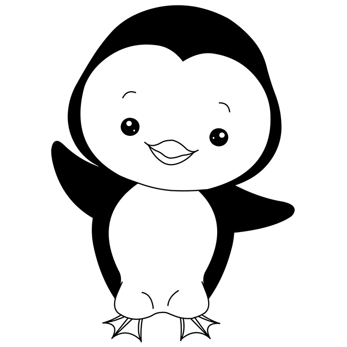 Coloring page: Penguin (Animals) #16827 - Free Printable Coloring Pages