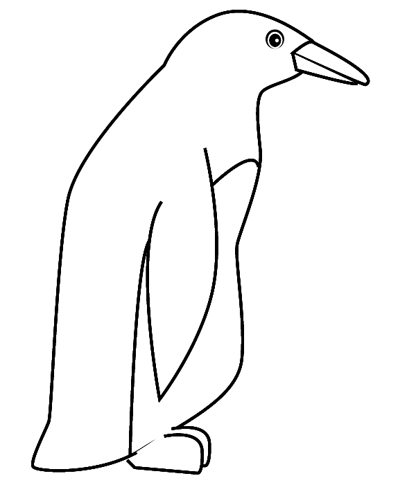Coloring page: Penguin (Animals) #16832 - Free Printable Coloring Pages