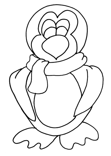 Coloring page: Penguin (Animals) #16870 - Free Printable Coloring Pages