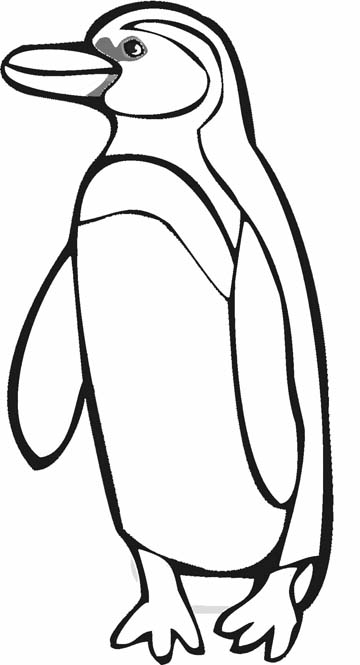 Coloring page: Penguin (Animals) #16877 - Free Printable Coloring Pages