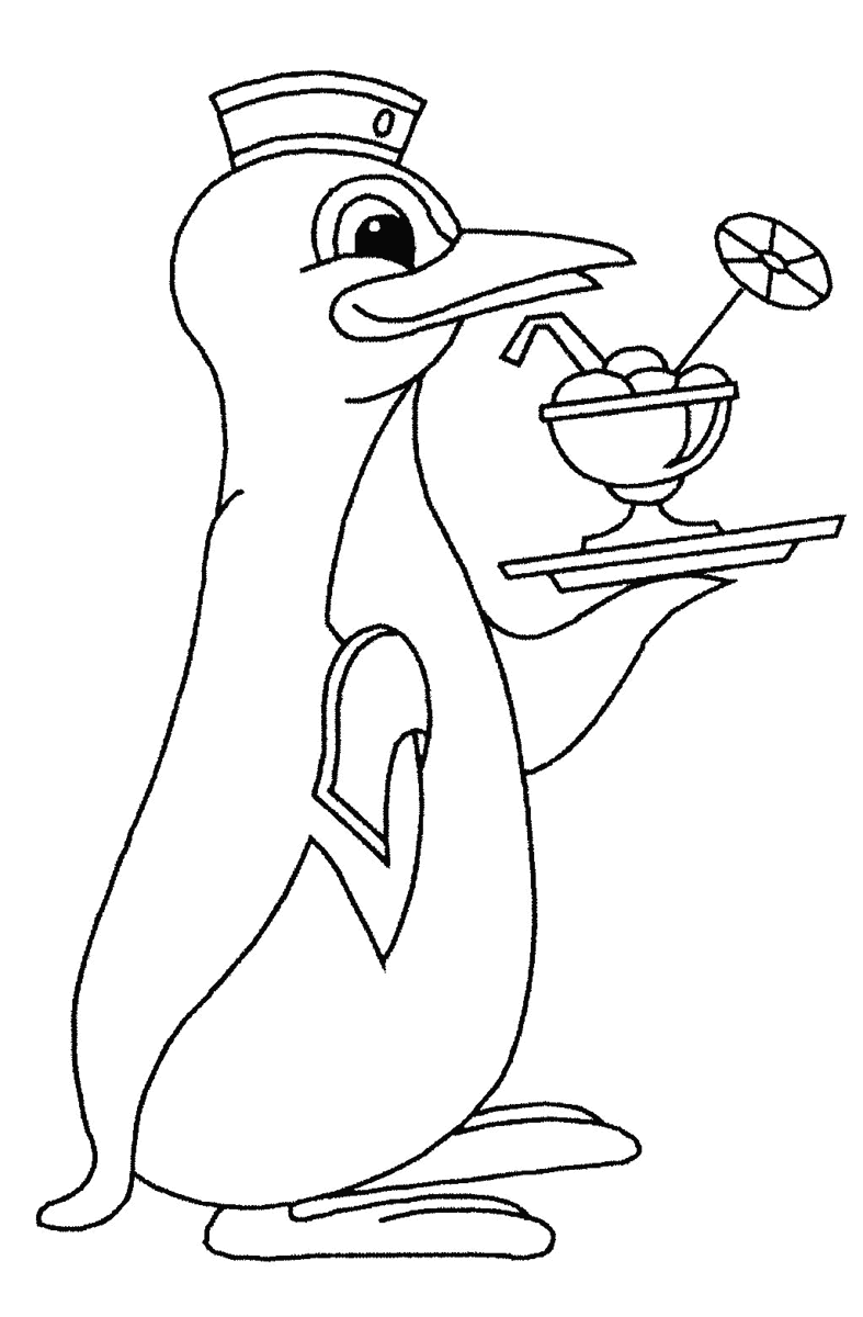 Coloring page: Penguin (Animals) #16903 - Free Printable Coloring Pages