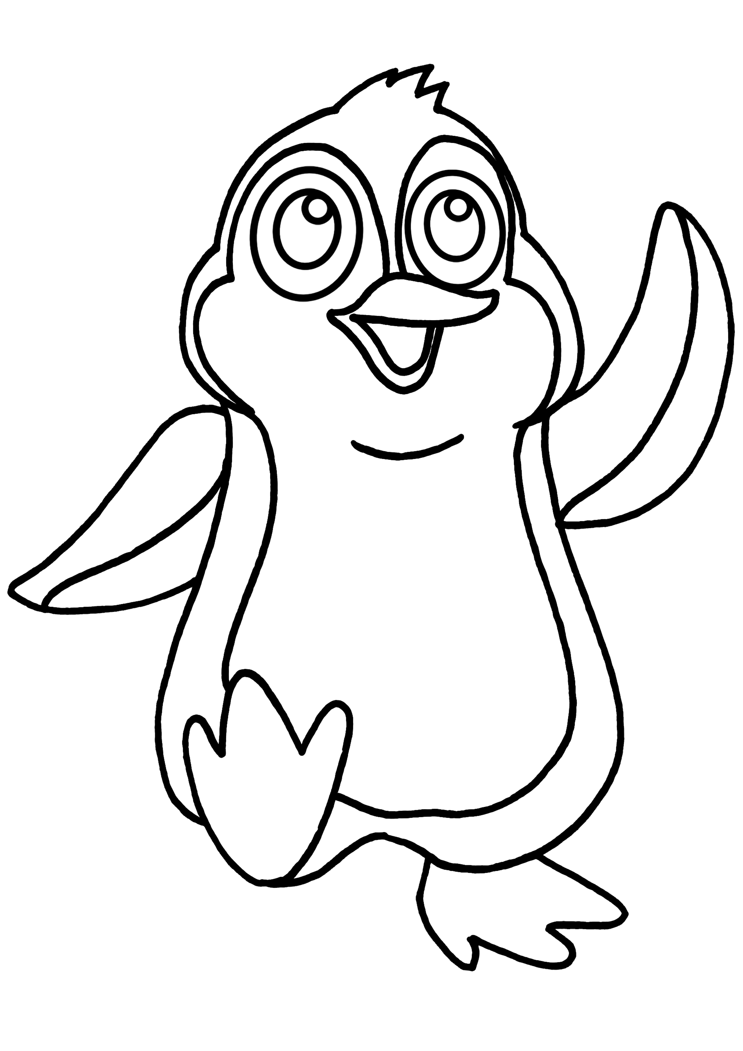 Drawing Penguin 16904 (Animals) Printable coloring pages