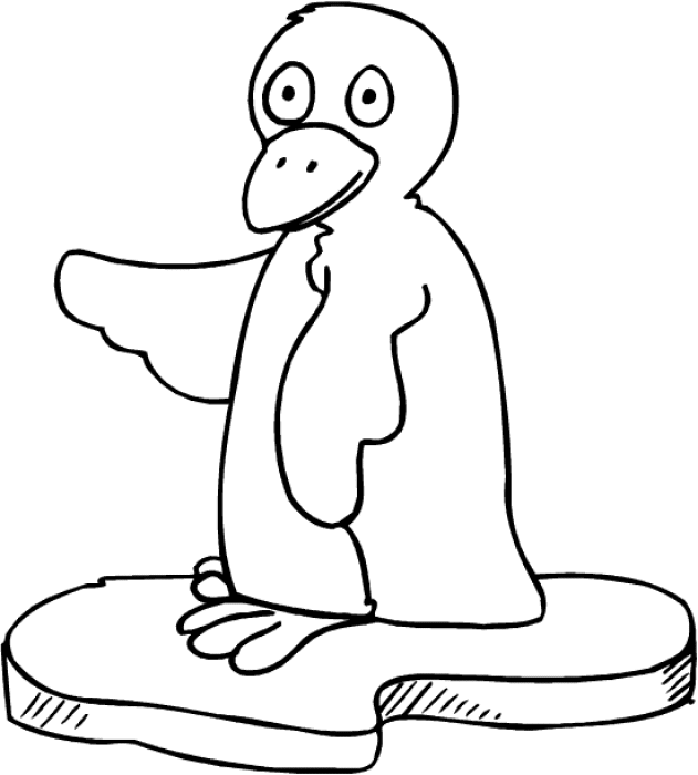 Coloring page: Penguin (Animals) #16912 - Free Printable Coloring Pages
