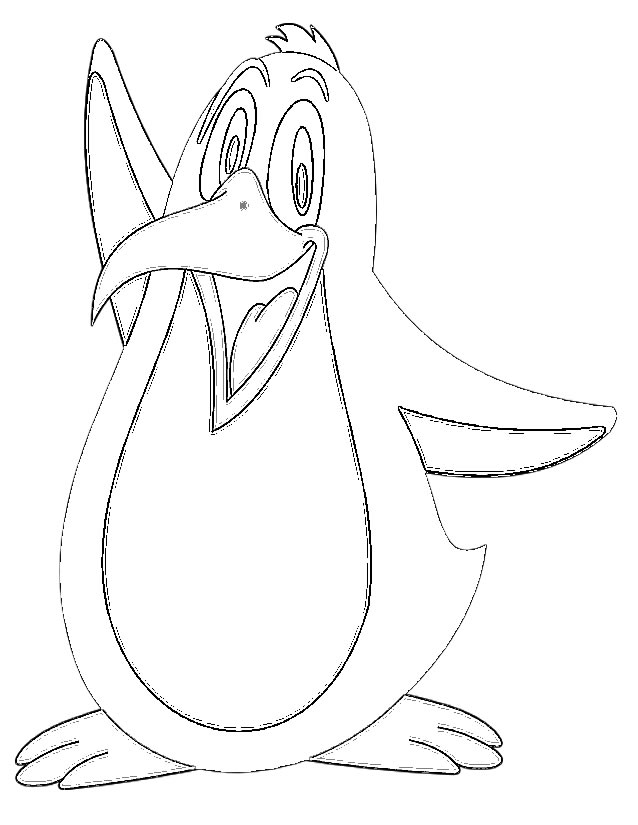 Coloring page: Penguin (Animals) #16924 - Free Printable Coloring Pages