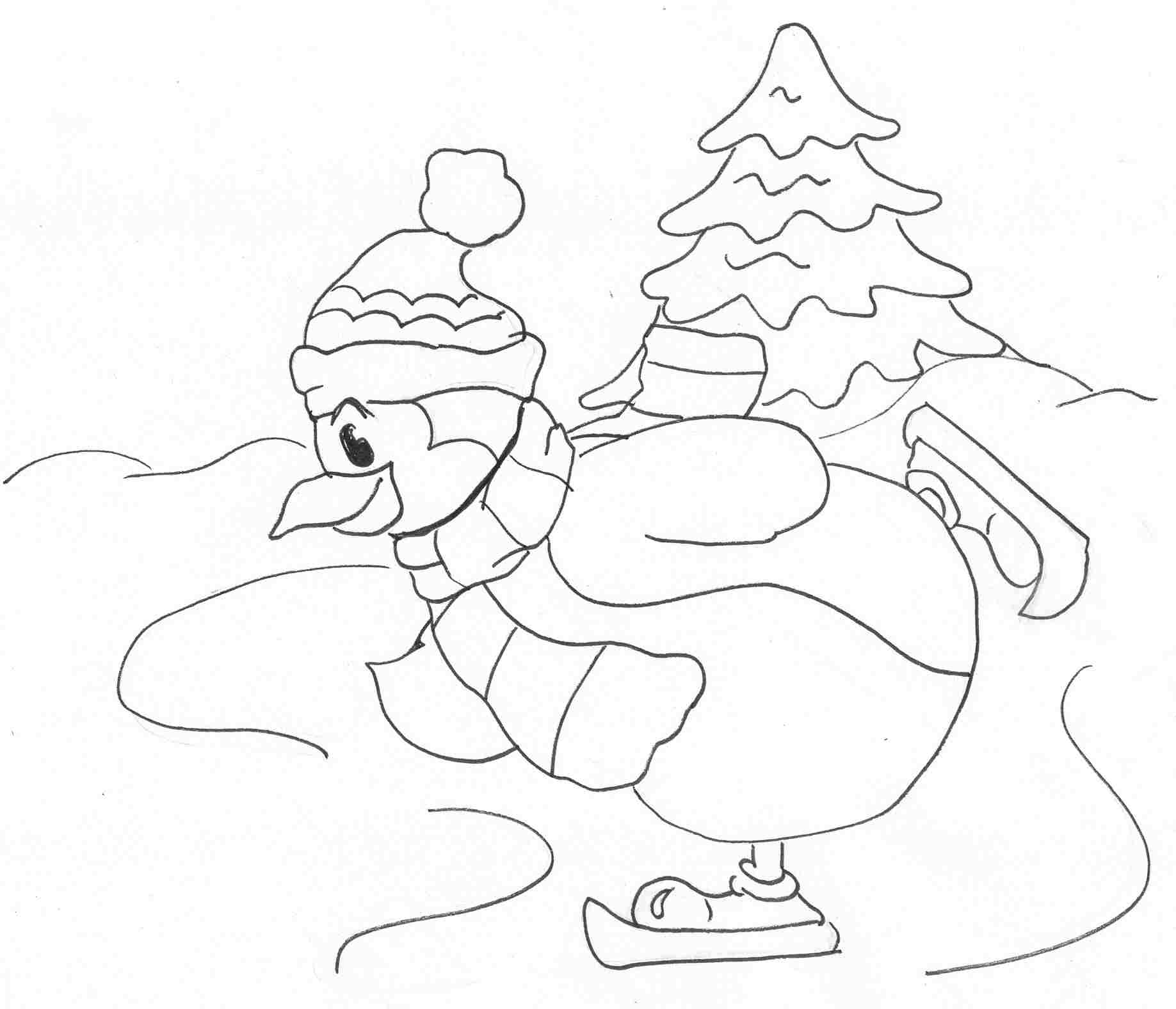 Coloring page: Penguin (Animals) #16939 - Free Printable Coloring Pages
