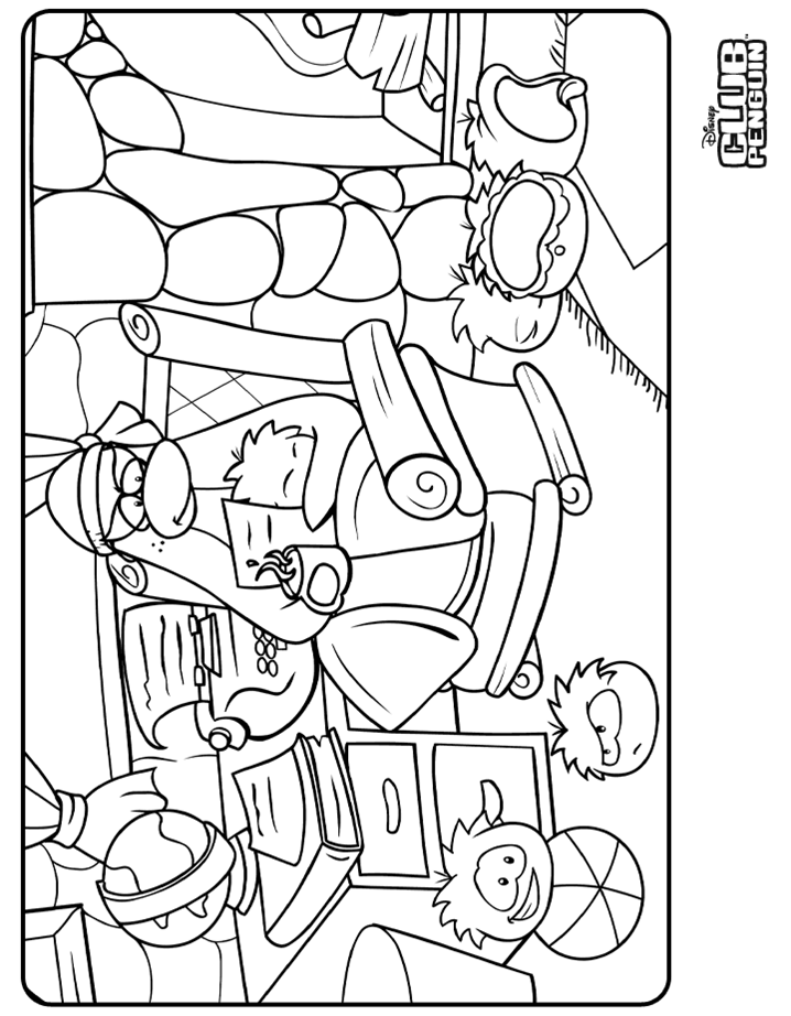 Coloring page: Penguin (Animals) #16963 - Free Printable Coloring Pages