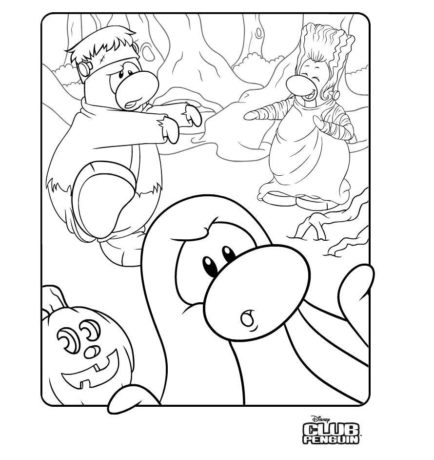 Coloring page: Penguin (Animals) #16999 - Free Printable Coloring Pages
