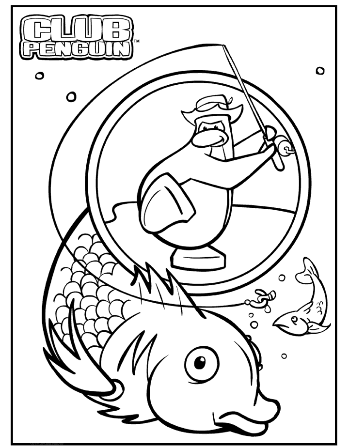 Coloring page: Penguin (Animals) #17001 - Free Printable Coloring Pages