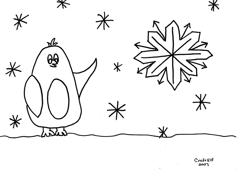 Coloring page: Penguin (Animals) #17013 - Free Printable Coloring Pages