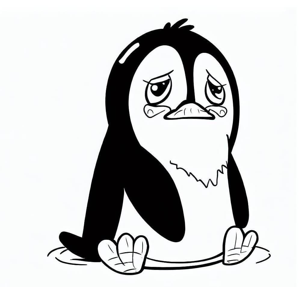 Free printable Penguin coloring page #186540 from Animals collection