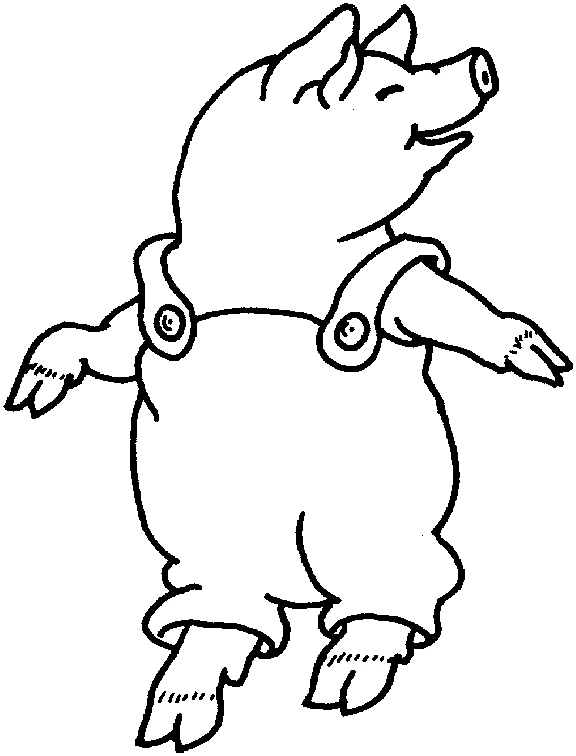 Free printable Pig coloring page #17624 from Animals collection