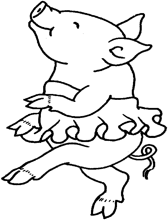 Free printable Pig coloring page #17628 from Animals collection