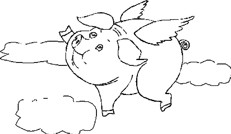 Free printable Pig coloring page #17816 from Animals collection