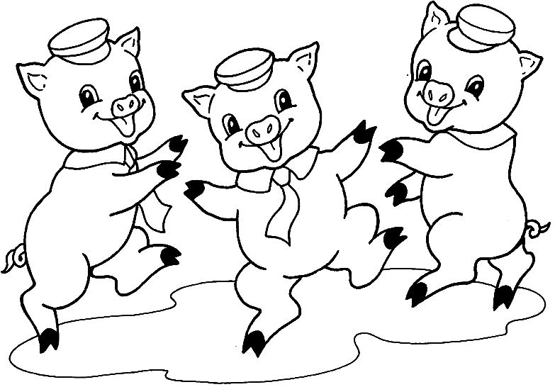 Coloring page: Pig (Animals) #3591 - Free Printable Coloring Pages