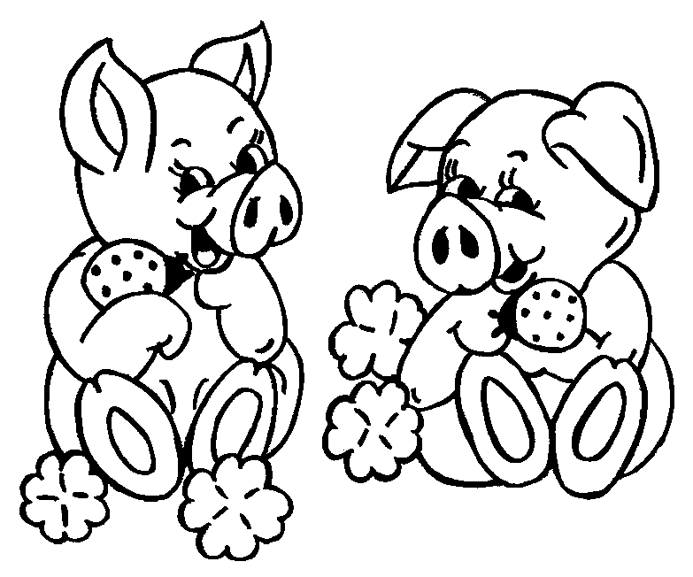 Coloring page: Pig (Animals) #3626 - Free Printable Coloring Pages