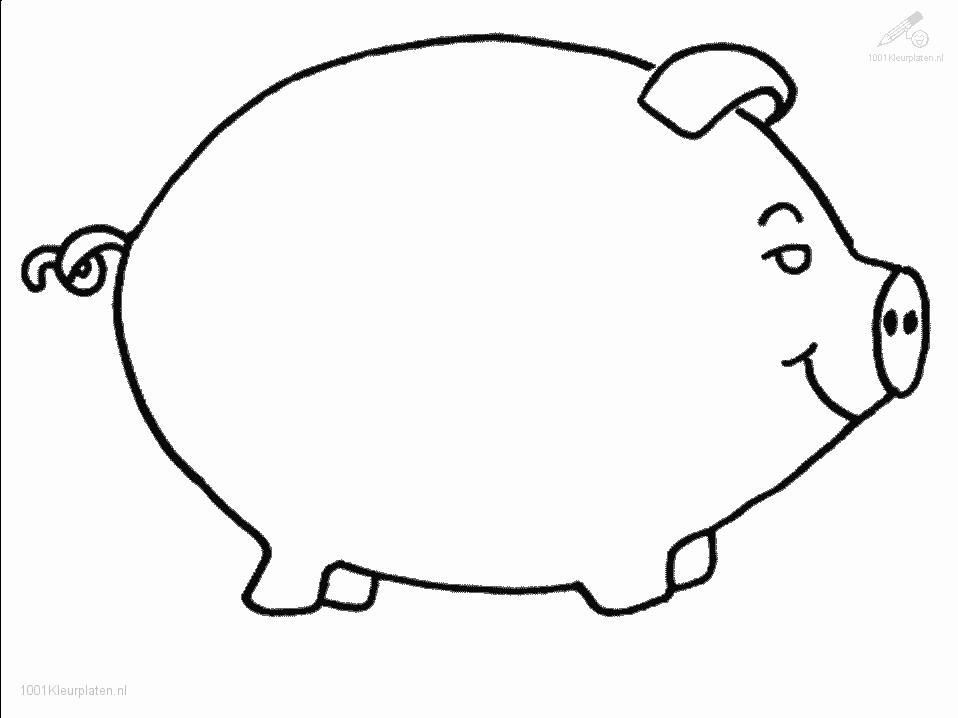 Coloring page: Pig (Animals) #3647 - Free Printable Coloring Pages