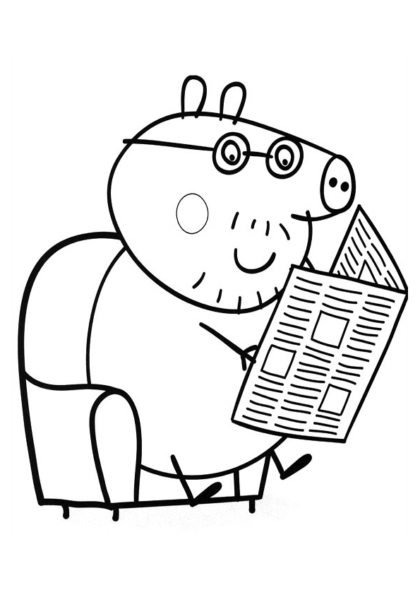 Coloring page: Pig (Animals) #3650 - Free Printable Coloring Pages