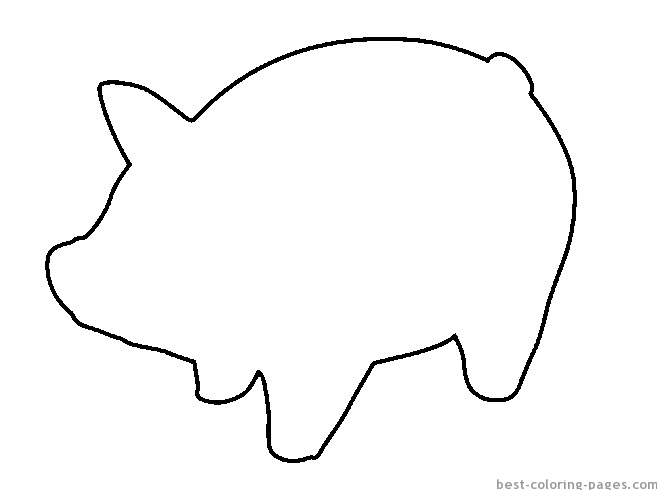 Coloring page: Pig (Animals) #3652 - Free Printable Coloring Pages