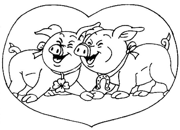 Coloring page: Pig (Animals) #3654 - Free Printable Coloring Pages