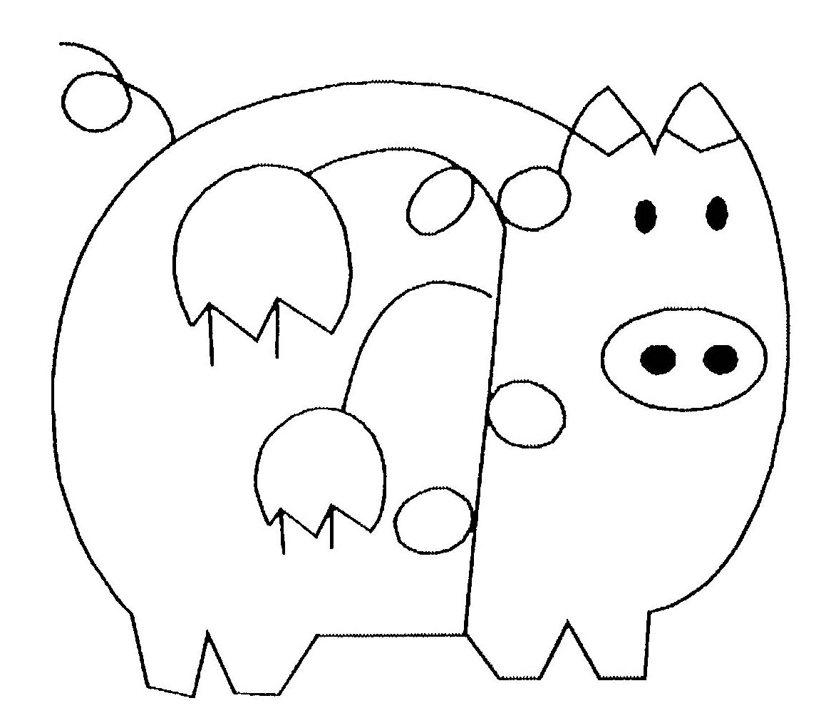 Coloring page: Pig (Animals) #3668 - Free Printable Coloring Pages