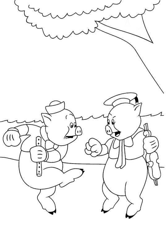 Coloring page: Pig (Animals) #3734 - Free Printable Coloring Pages