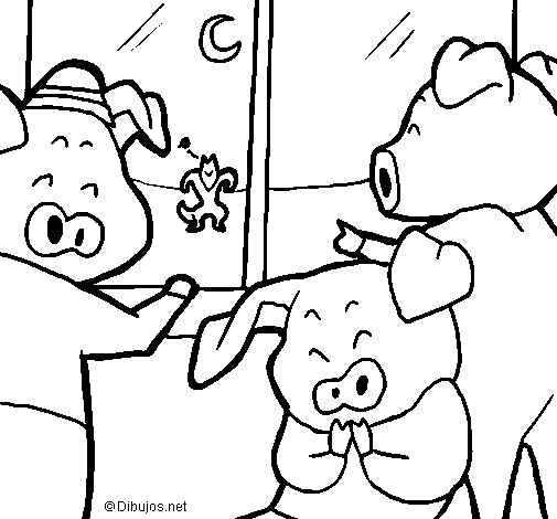 Coloring page: Pig (Animals) #3743 - Free Printable Coloring Pages