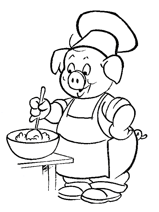 Coloring page: Pig (Animals) #3745 - Free Printable Coloring Pages