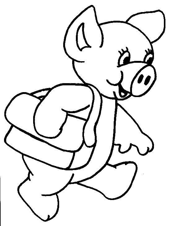 Coloring page: Pig (Animals) #3777 - Free Printable Coloring Pages